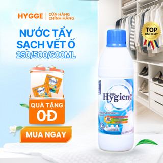 Nước Tẩy Trắng Quần Áo Hygiene Diệt Khuẩn, Đánh Bay Ố Vàng, Mùi Hôi, Dịu Nhẹ Da, Không Clo