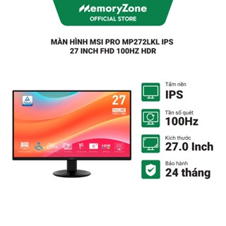 Màn hình MSI PRO MP272LKL IPS 27 inch FHD 100Hz HDR - Bảo hành 24 tháng