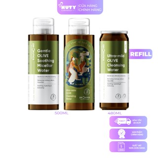 Nước Tẩy Trang Làm Sạch Dịu Nhẹ, Cấp Ẩm DrCeutics Ultra-mild Olive Cleansing Water (500ml)