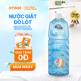 Nước Giặt Quần Lót Earth Choice Loại Bỏ Sạch Vi Khuẩn, Mùi Hôi Khó Chịu Lưu Giữ Hương Hoa Màu Xanh