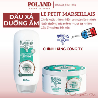 Dầu Xả Dưỡng Ẩm Chiết Xuất Dừa Với 95% Hữu Cơ Le Petit Marseillais 200ml