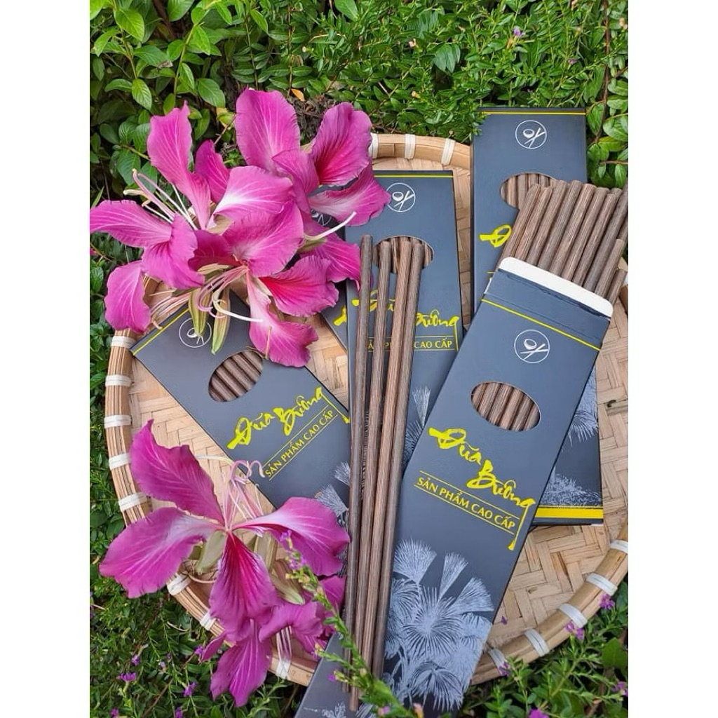 Đũa Buông, đũa sóng lá hộp cao cấp 10 đôi an toàn , tiện lợi