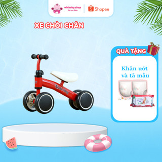 Xe chòi chân 4 bánh tự cân bằng cho bé 1–3 tuổi – khung thép chắc chắn, giúp bé vận động dễ dàng
