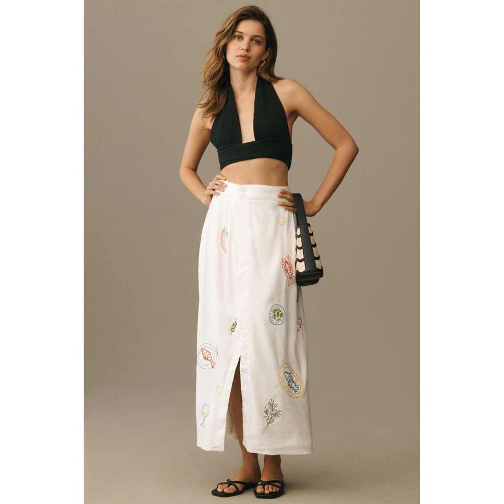 Chân váy midi Maeve…. xịn