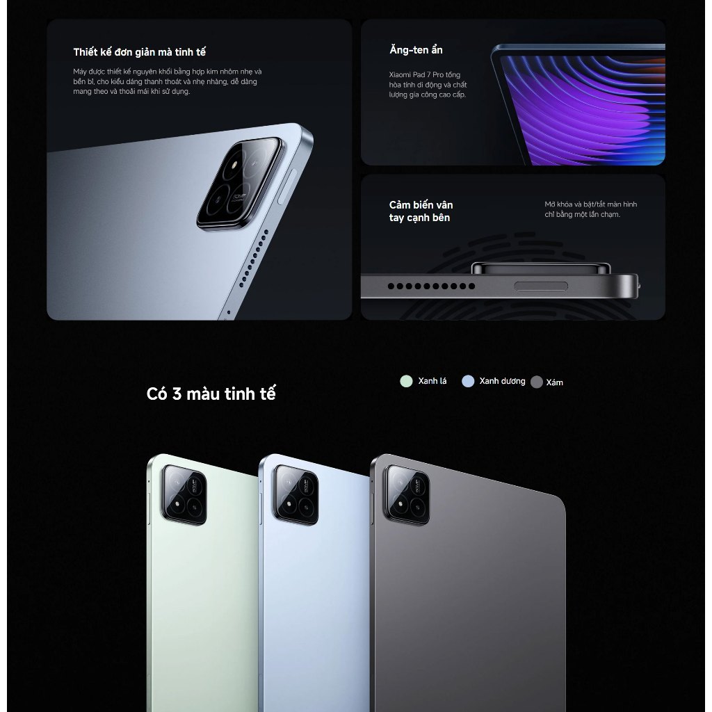Máy Tính Bảng Xiaomi Pad 7 Pro 8GB 256GB Chính Hãng | BigBuy360 - bigbuy360.vn