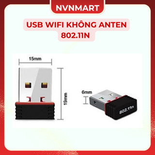 USB WIFI KHÔNG ANTEN Chuẩn WiFi 802.11n (tên mới WiFi 4)