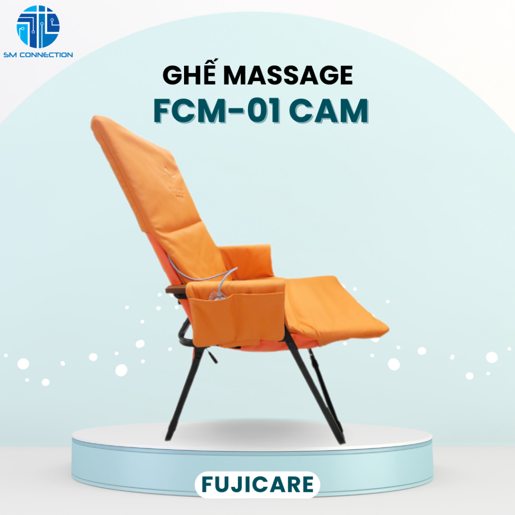 Ghế Massage Mini Fujicare FCM-01 - Trọng Lượng Nhẹ, Dễ Xách Tay