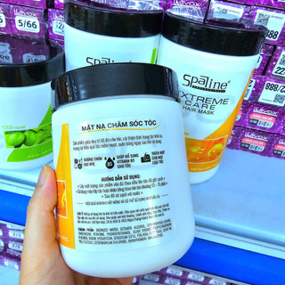 Hấp Dầu - Ủ Tóc Suôn Mượt Spaline 600ml & 850ml.