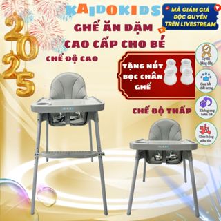  Ghế ăn dặm bàn ăn cho bé  kèm mặt bàn 3 điểm dây đai an toàn sử dụng cho bé từ 6 tháng đến 3 tuổi 