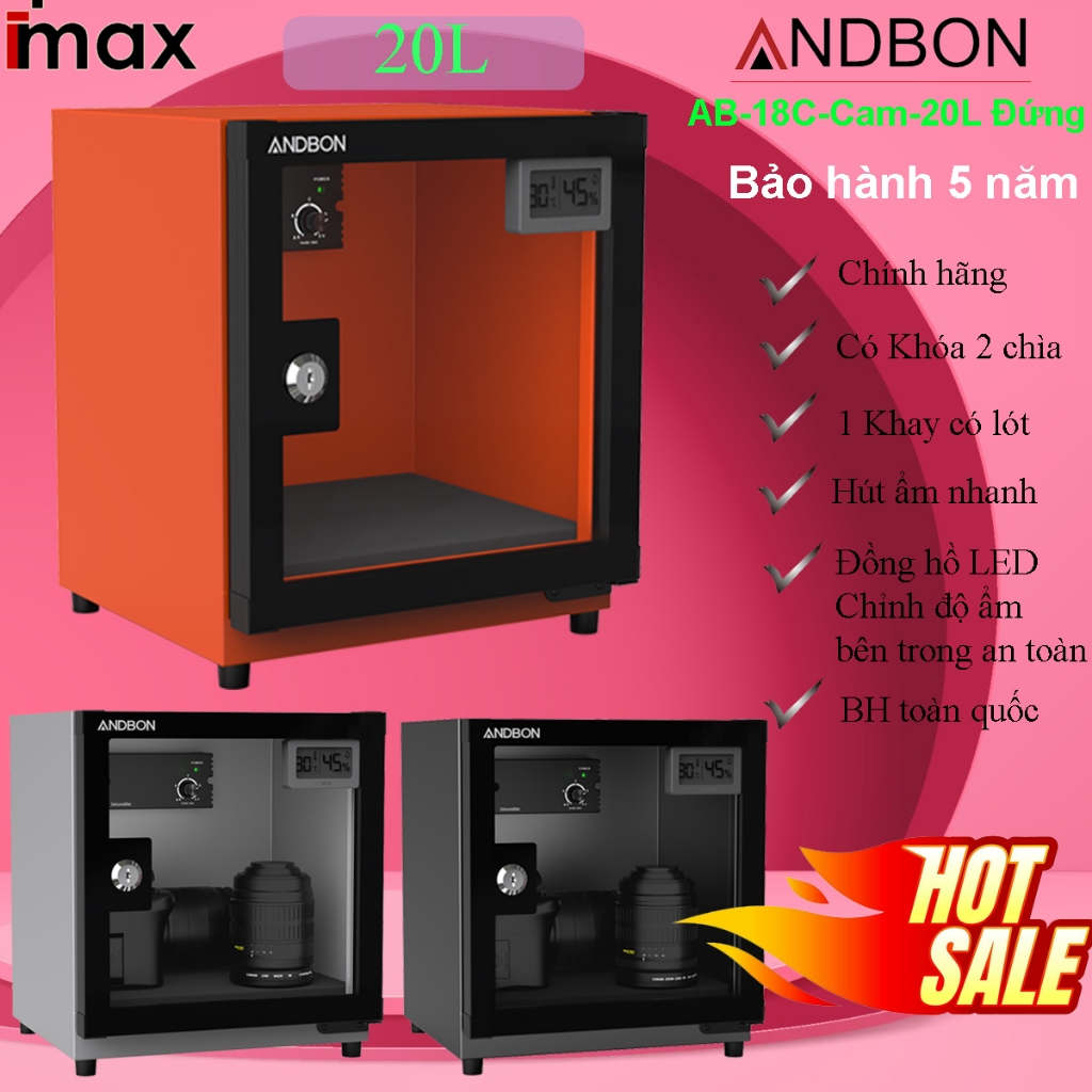 [BH 5 năm] Tủ chống ẩm Andbon AB-18C