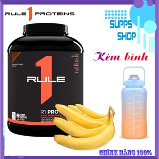 RULE 1 vị Chocolate Fudge - Whey Protein isolate | Bột bổ sung dinh dưỡng hỗ trợ tập luyện