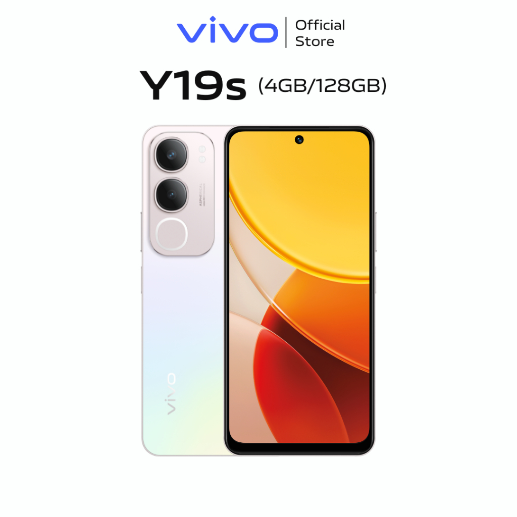 Điện thoại vivo Y19s (4GB/128GB) - 1 Đổi 1 trong tháng đầu tiên - Bảo hành chính hãng 12 tháng