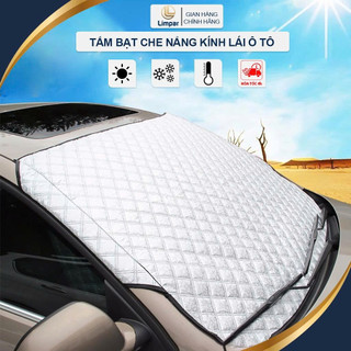  Bạt che nắng kính lái ô tô tấm che nắng bên ngoài cách nhiệt chống nắng nóng bảo vệ nội thất oto 4,5,7 chỗ - LIMPAR 