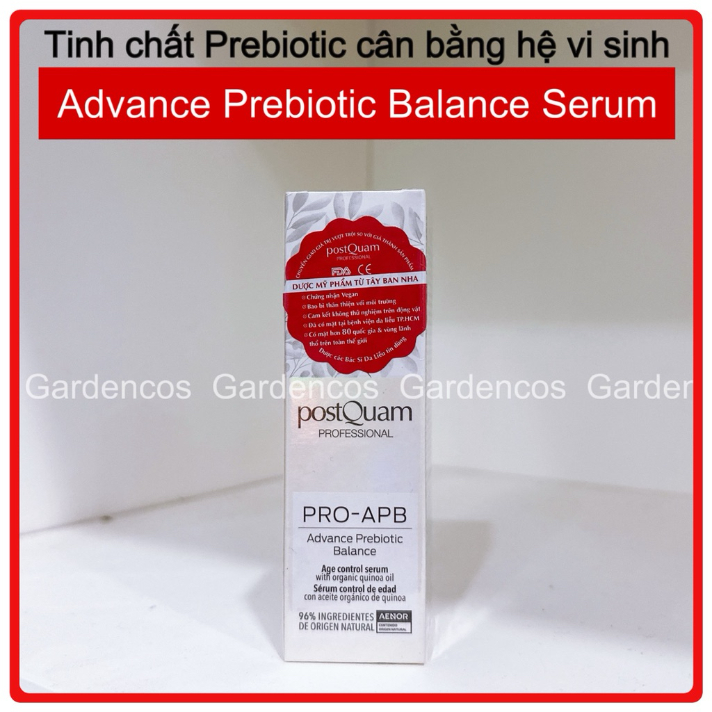 Postquam Pro APB Advanced Prebiotic Age Control Serum Cân Bằng Vi Sinh Cho Da Mất Cân Bằng 30ml - Ga