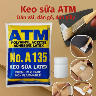 Keo Sữa ATM A135 – Keo Đa Năng Latex Dán Gỗ, Dán Giấy, Làm Mô Hình Handmade