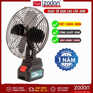   VỪA MỞ BÁN  Quạt Tích Điện Để Bàn Pin 10 Cell - Lồng Sắt 2 Tốc Độ Bảo Hành 1 năm 