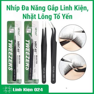  Nhíp nhặt lông yến làm sạch tổ yến chuyên dụng gắp linh kiện nối mi đầu nhọn thẳng cong  hàng loại 1  