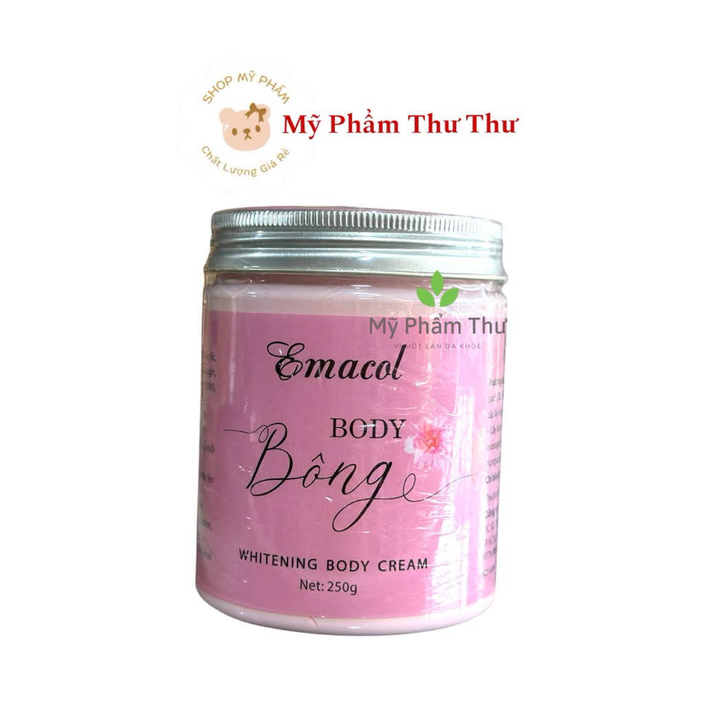 Kem Body Cream Emacol Trắng Da Toàn Thân 250g