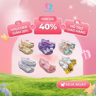 Giày Sandan Melissa - Nhựa Mềm Mại, Chống Nước Chống Trượt Cho Bé 2-8 Tuổi Tiny Kids Shop