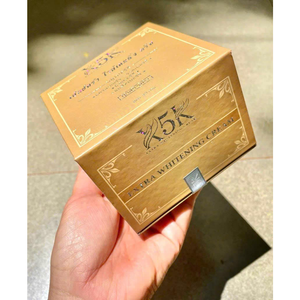 Kem dưỡng trắng da giúp ngừa thâm nám chống nắng X5K EXTRA Cream.