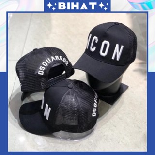 Mũ Lưỡi Trai DSQUARED2 Khoá Nút Thời Trang Nam Nữ, nón kết kaki phối lưới Dsquared2 thoáng mát MU533