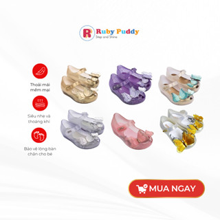 Giày Sandan Nhựa Thơm Melissa Chống Nước Chống Trơn Trượt Dành Cho Bé Từ 2-8 Tuổi