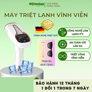 Máy triệt lông vĩnh viễn DELADEP – công nghệ IPL, triệt lạnh 5°C không đau, trẻ hóa da, dùng tại nhà