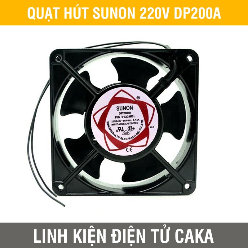 Quạt hút tủ điện Sunon DP200A 220V