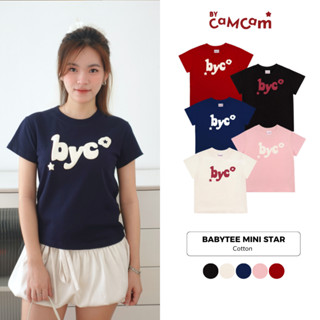 Áo Babytee MINI STAR Bycamcam Form Basic 100% Cotton In Nổi Logo Byc Cho Nữ [To Youth Collection] ABN009