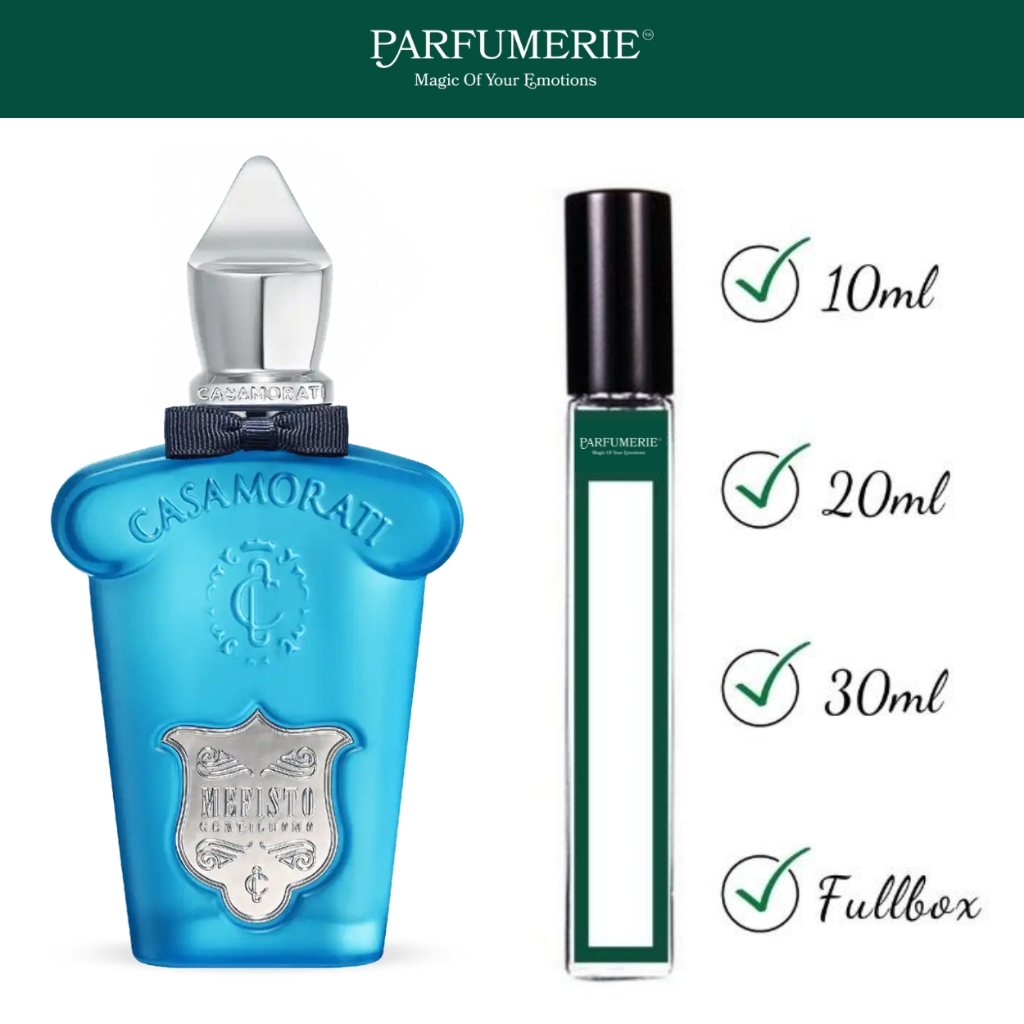 Nước hoa nam Mefisto Gentiluomo EDP chính hãng Parfumerievn, hương thơm lịch lãm đầy trẻ trung