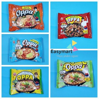 Combo 5 gói Mì ăn liền Oppa Otoki 65g - Mì Style Hàn đích thực, sợi mì sáng màu, dai ngon và sạch!