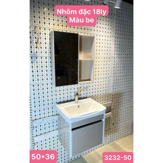  Tủ chậu lavabo mini 50x36cm nhôm siêu bền 