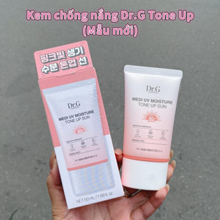   MỚI  Kem chống nắng Dr G bản hồng medi uv tone up 