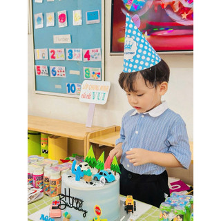 Áo sơ mi trắng HM auth cho bé size 4m-10y