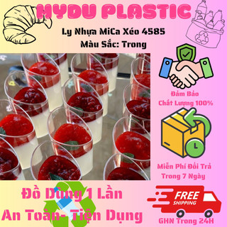 50, 100 LY NHỰA LC 4585 COCKTAIL ĐỰNG PUDDING