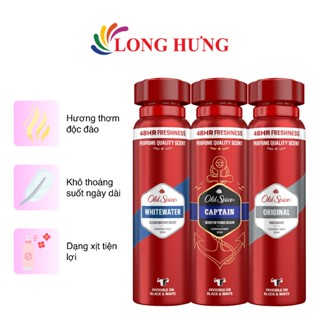  Xịt khử mùi làm thơm cơ thể Old Spice  150ml  