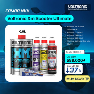  Combo nhớt dành riêng cho tay ga Yamaha NVX 125c 155cc Voltronic Xm Scooter Ultimate 