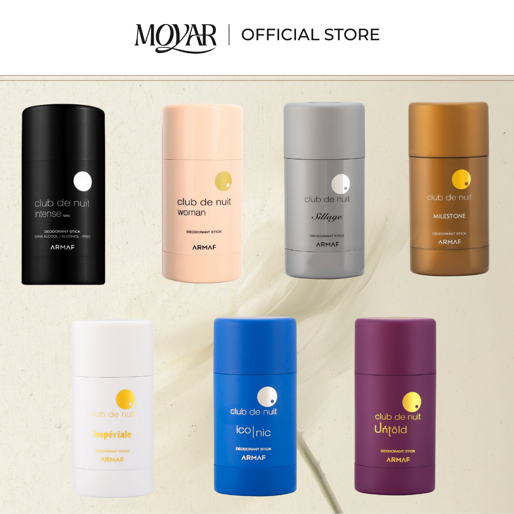 Lăn Sáp Khử Mùi Armaf Club De Nuit 75G | Moyar Perfume | Club de Nuit Deodorant Stick