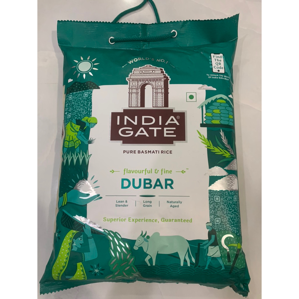 GẠO ẤN ĐỘ BASMATI RICE DUBAR 5KG