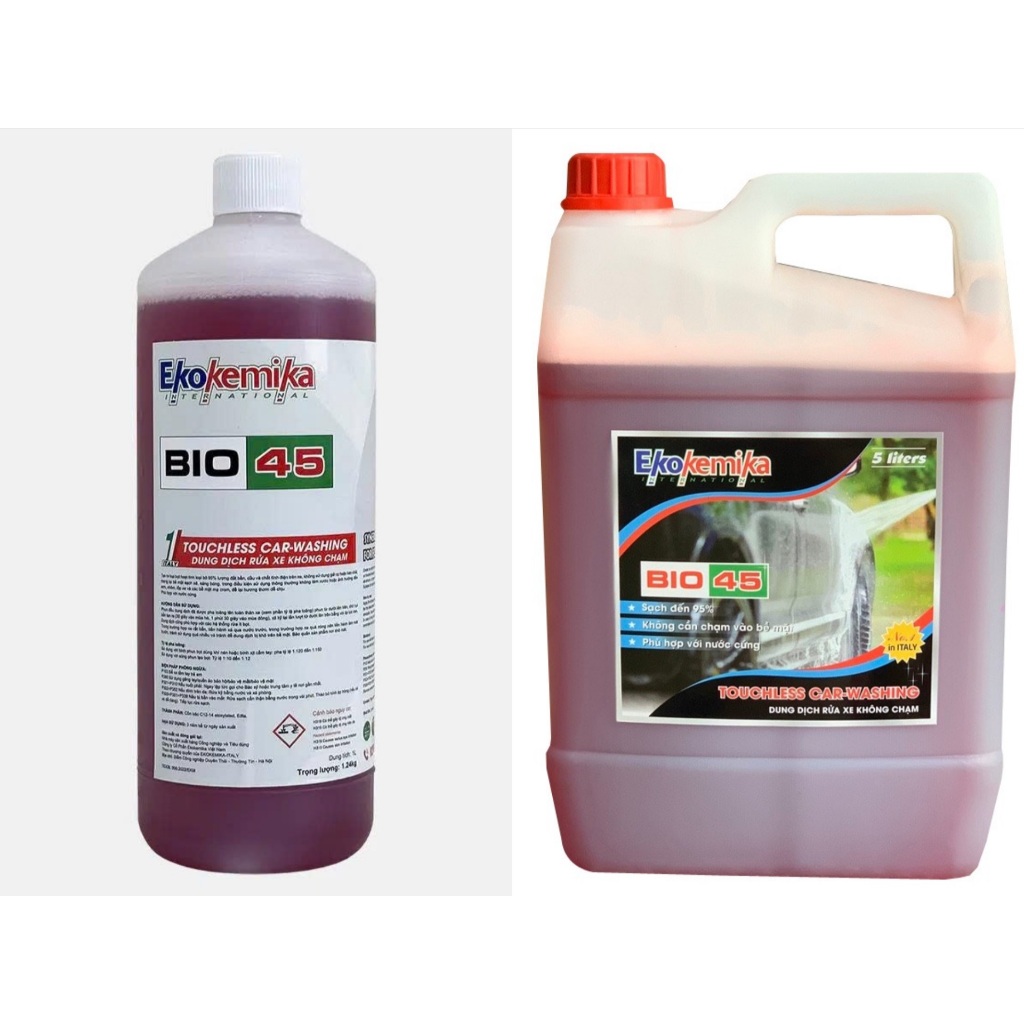 Ekokemika BIO 45: Giải pháp rửa xe không chạm hiệu quả