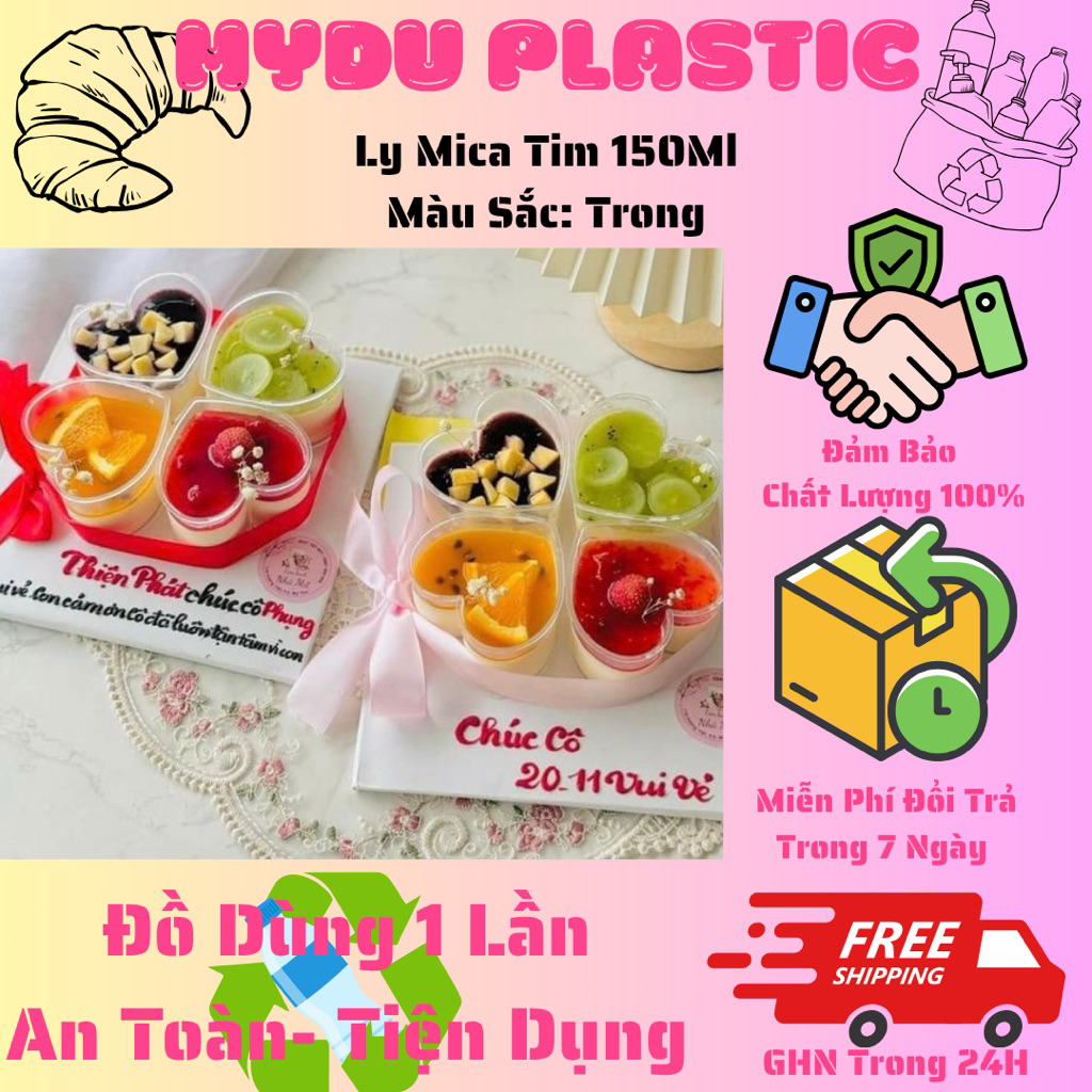 500 Ly Tim MiCa+ Nắp 150ML