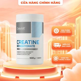 [HỦ / TÚI TÙY ĐỢT] OstroVit Creatine Monohydrate (300g / 500g / 1000g) – Tăng Sức Mạnh, Phục Hồi Tối Ưu, Hàng Chuẩn