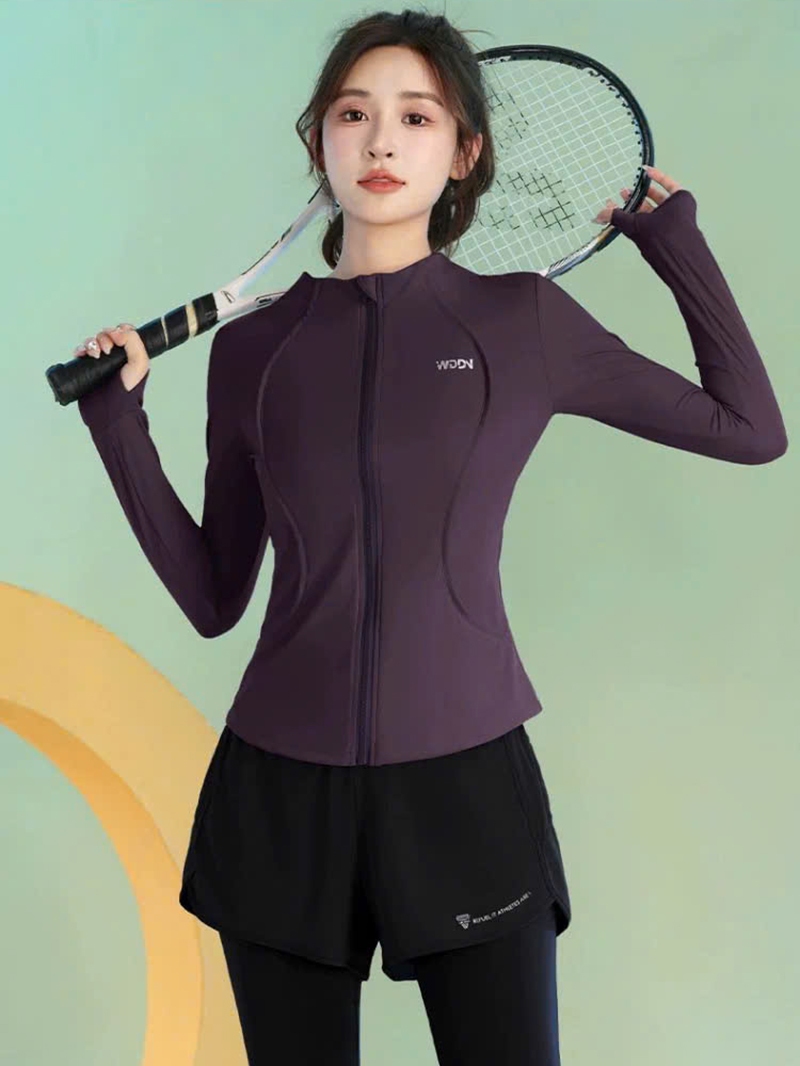 S94D — Bộ thể thao nữ áo khoác & quần váy 3