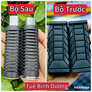  Combo cao su gác chân trước sau wave nhỏ - wave alpha - wave zx - wave thái 