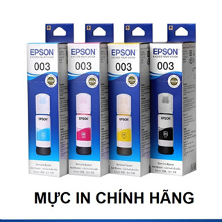 Mực In Chính Hãng Epson 003 Cho Máy L1110/L3110/L3150/L5190/L1216/l1210/L3216/L3210/L3250/L3256/L3550/...