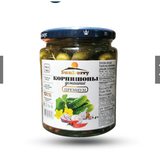 Dưa chuột muối kiểu Nga dung tích 500ml