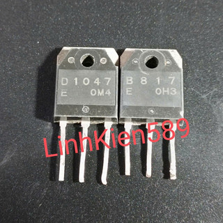 5 Cặp Sò D1047 B817 LƯNG ĐỒNG ĐỎ THÁO MÁY