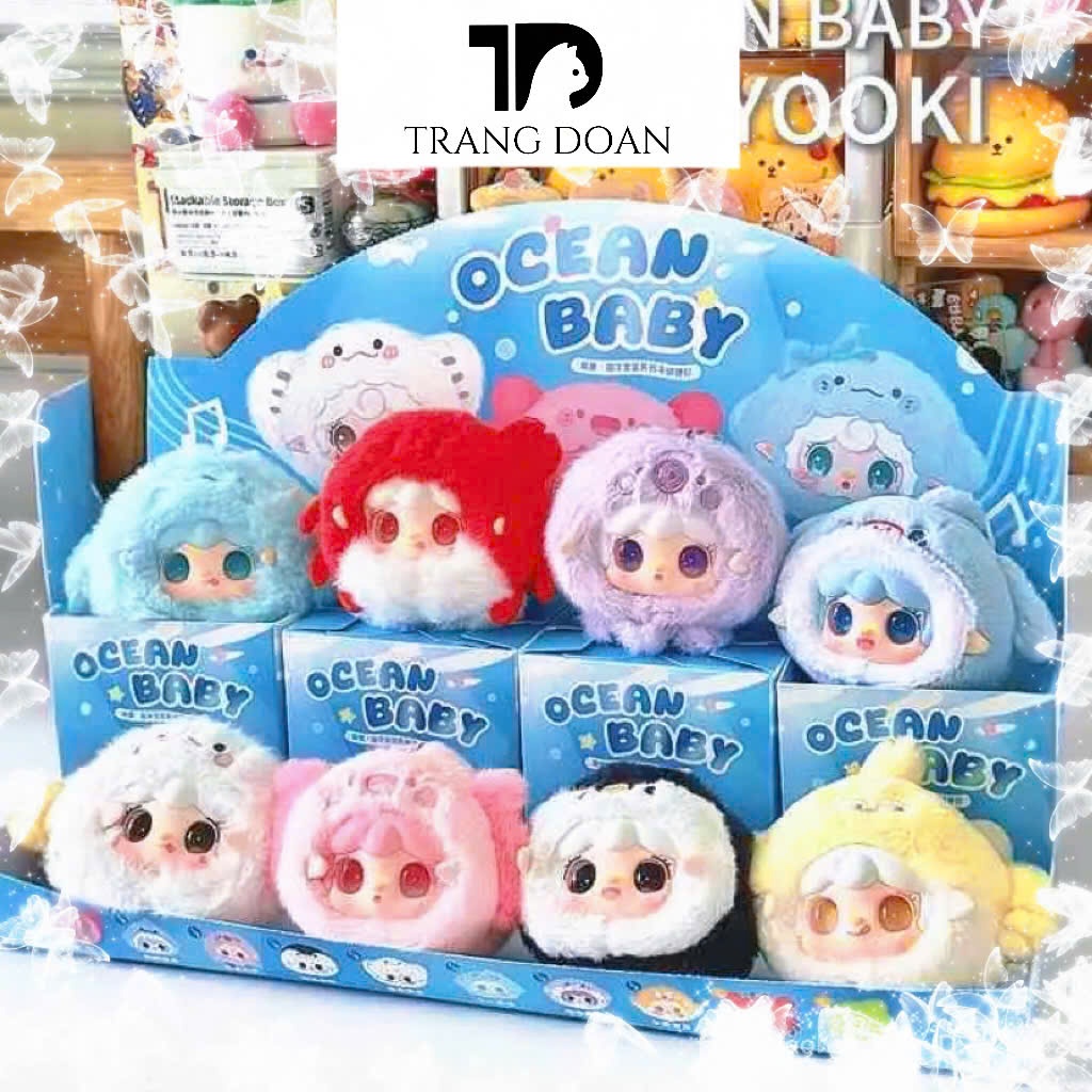 Yooki Hải sản - Blindbox Yooki V6 dễ thương - Chính hãng 100%