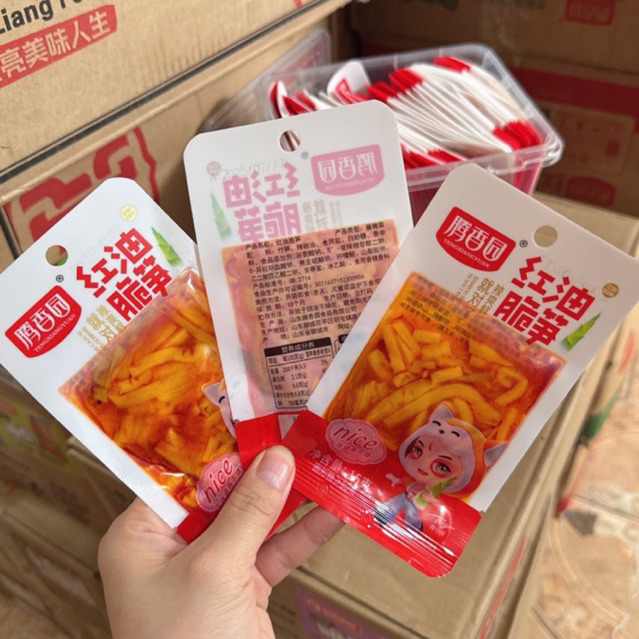 Combo 5 Gói Măng Cay Tứ Xuyên NiCe Gói Đỏ Mini 15gr