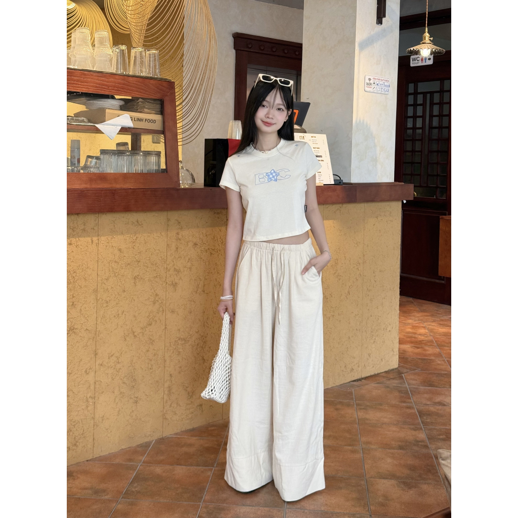 Quần Dài Vải Đũi 𝑩𝒚𝒄𝒂𝒎𝒄𝒂𝒎 Cạp Chun Mềm Mại Thoáng Mát Đa Năng Mùa Thu Mùa Hè QTD009 | BigBuy360 - bigbuy360.vn